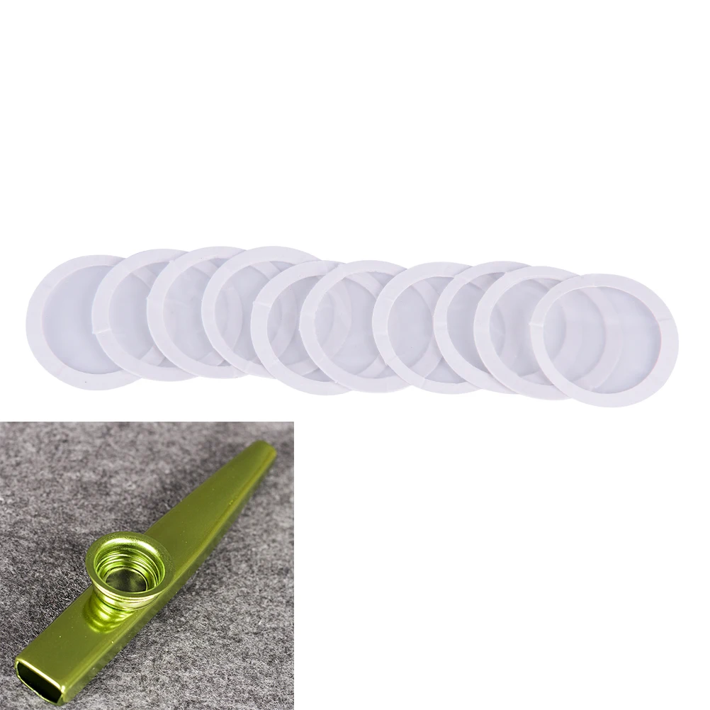 IRIN 10Pcs Dia 20mm Diaphragm Kazoo Flute film Standard Common Size Kazoo Diaphragm