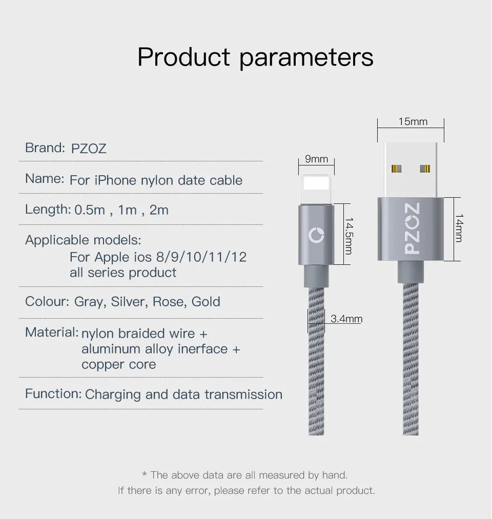 PZOZ для iphone кабель Xs max Xr X 8 7 6 6s 5 s plus ipad mini air быстрая зарядка для мобильного телефона зарядное устройство Шнур данных быстрый usb кабели