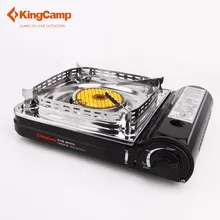 KingCamp Super Windproof Outdoor Camping Equipment Gas Stove Ceramic Gas Stove with Carrying Case Butane Stove