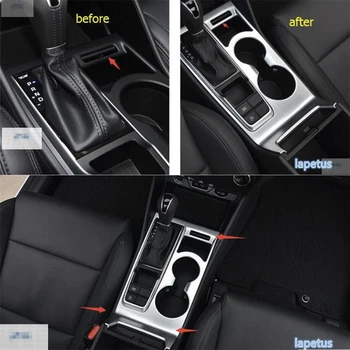 

Lapetus Chrome Water Cup Holder Decoration Frame Cover Interior Trim Fit For Hyundai Tucson 2016 - 2020 Pearl Chrome ABS
