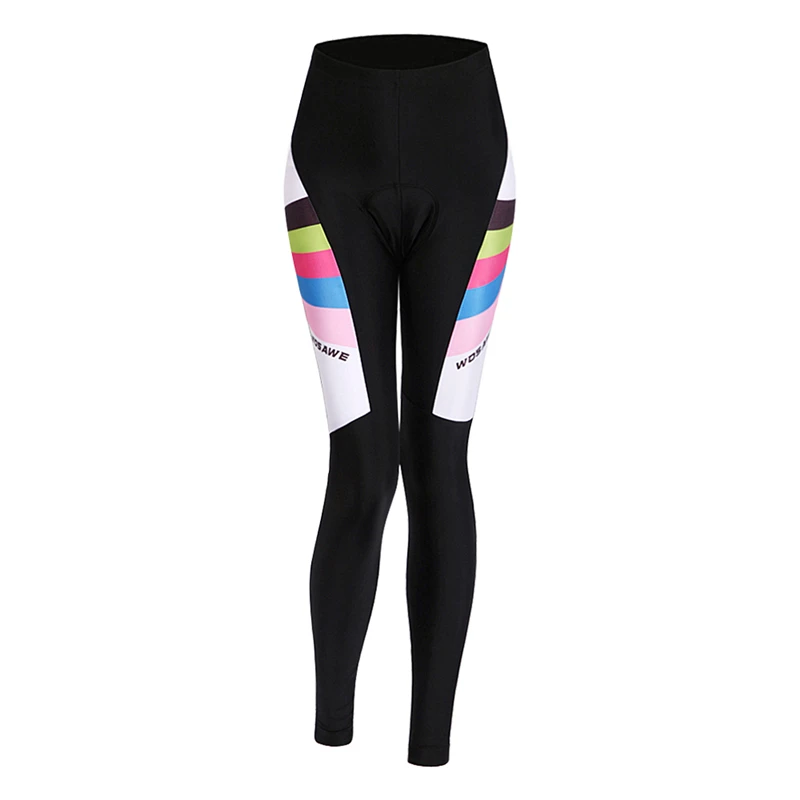 WOSAWE 4D Gel Padded Cycling Pants Women Breathable Bike Riding