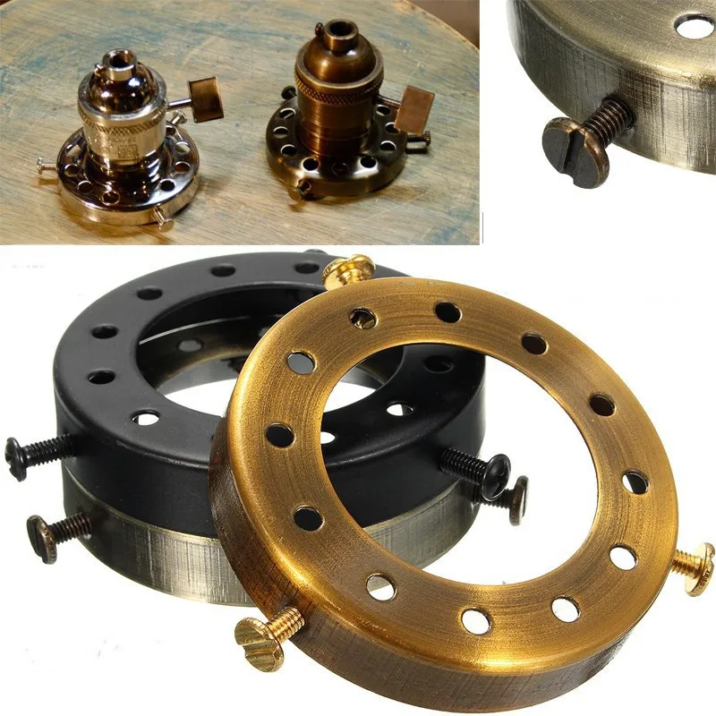 Solid Brass Thread Shade Fitter Edison Industrial Retro Cap Vintage