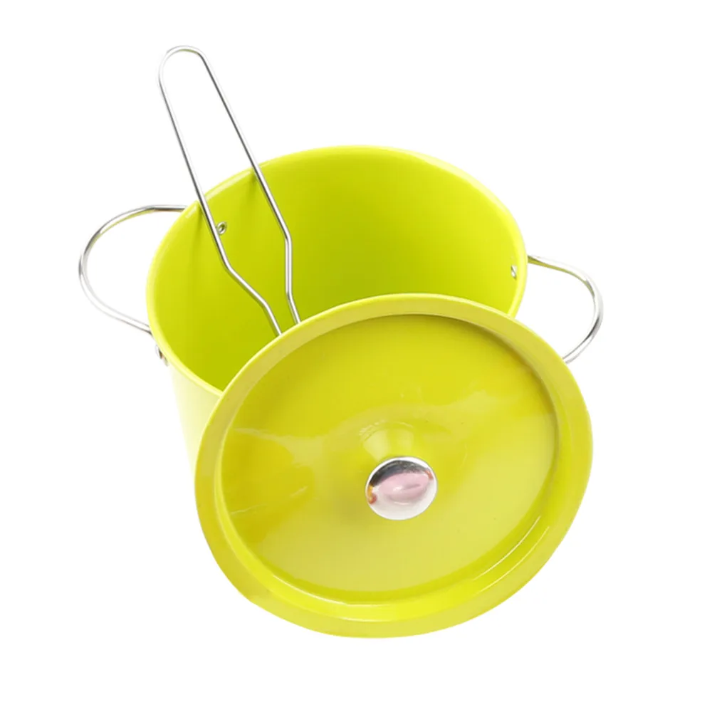  13PCS Educational Colorful Pretend Play Kitchen Toy Stainless Steel Kitchenware Pot ChopsticksDish  - 32909080673