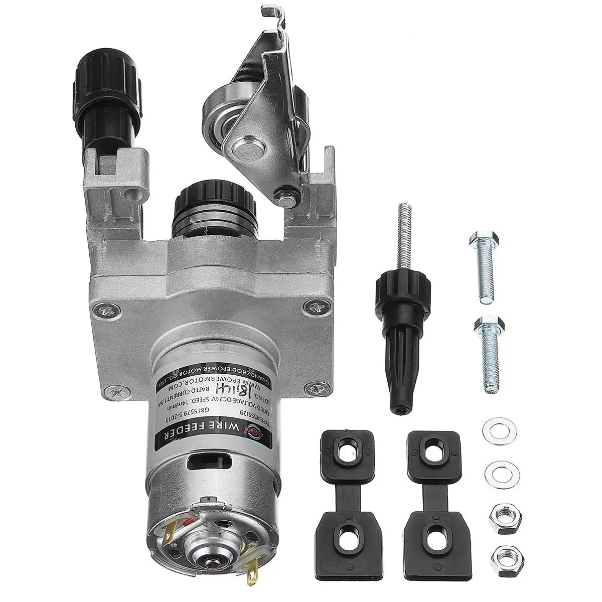 

DC24V Welding Wire Feed Motor Assembly Feeder Set No Connector Wire Feeder 0.8-1.0mm