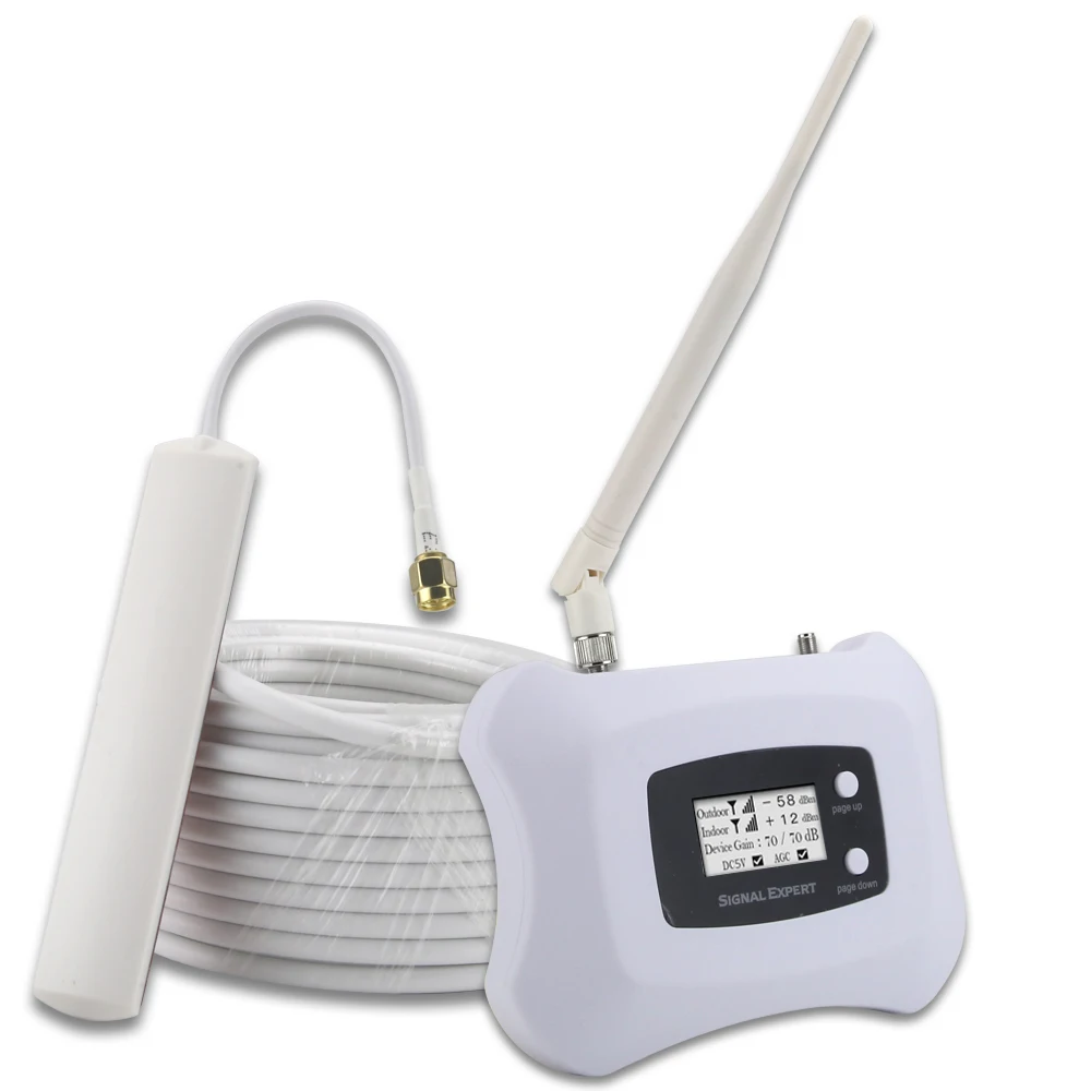 ATNJ LCD Display 70dB Gain 4G LTE 1800mhz Repeater