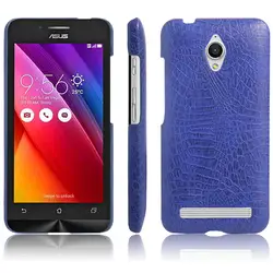 Для Asus Zenfone Go ZC500TG 5.0 "чехол Крокодил шаблон Жесткий ПК с ПУ кожаный чехол для ASUS zenfone Go ZC500TG