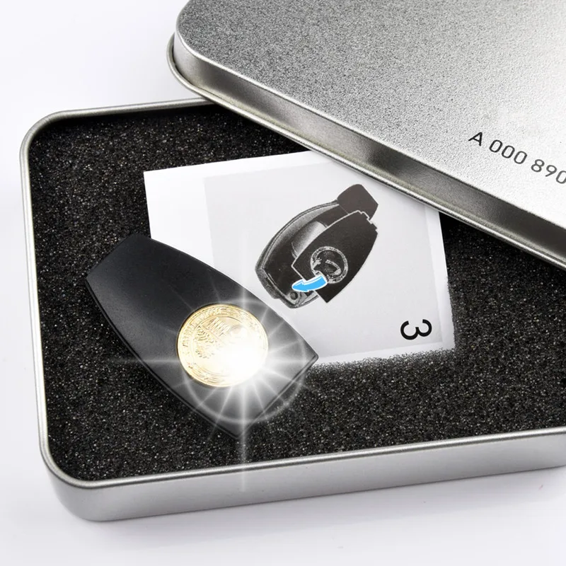 

Car Badge Rear Cover Key Shell for Mercedes Benz Apple Tree CLA/GLA/GLC/GLE W204 W212 W220 W205 Key Cover