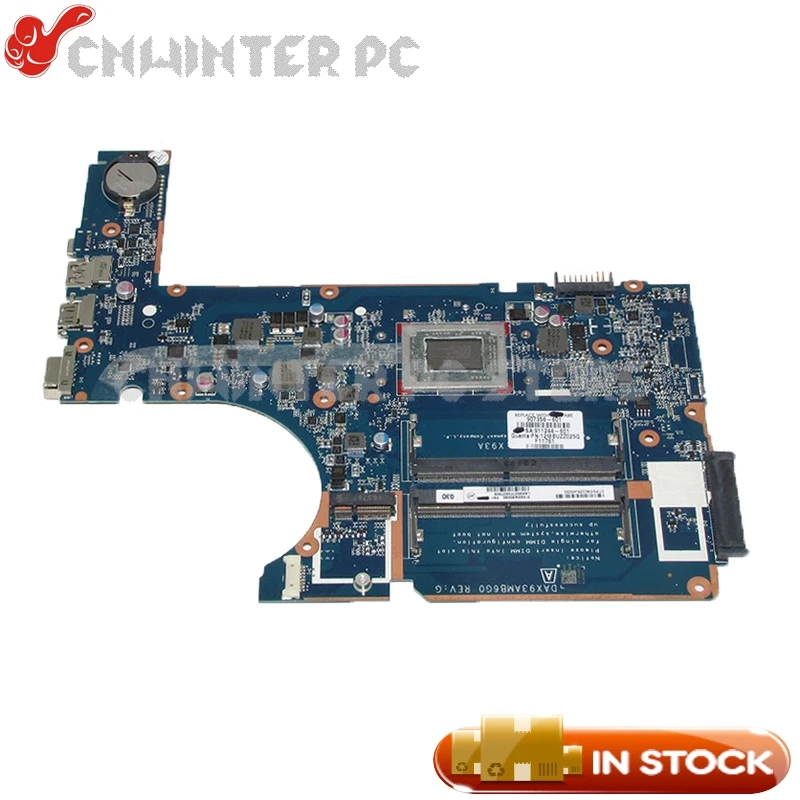 NOKOTION 911244-601 911244-001 907356-601 DAX93AMB6G0 для HP Probook 455 G4 материнская плата ноутбука с cpu на