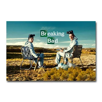 

Heisenberg Breaking Bad Silk Poster TV Shows Wall Art Print 12x18 24x36 inch Decoration Pictures Wallpaper Living Room Decor 001