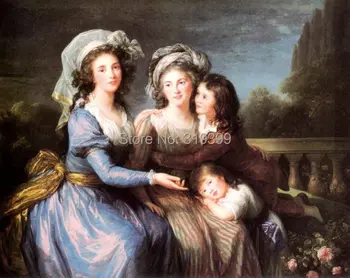 

the-marquise-de-pezay-and-the-marquise-de-roug-with-her-sons-alexis-and-adrien-1787 BY Louise Elisabeth Vigee Le Brun,