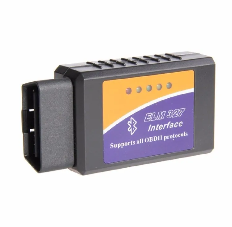 Горячая OBD-II автомобиля elm327 bluetooth obd2 диагностический инструмент easydiag ELM 327 V2.1 Bluetooth Автомобильный сканер Интерфейс работает на Android