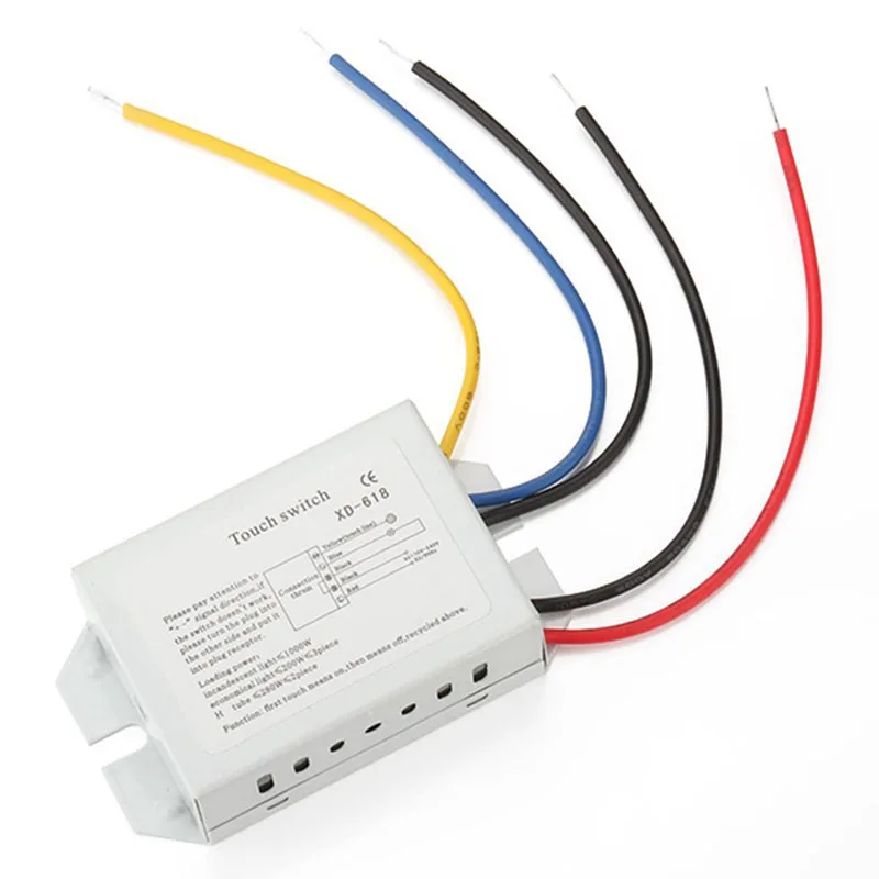  Professional Light 220V On/Off Touch Switch for LED Lamp Light Pipe XD-618 M25 - 32790804055