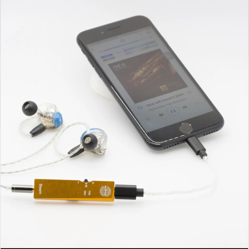 Audirect луч портативный мини HiFi USB ES9118 ЦАП для DSD наушников усилитель поддерживает PCM