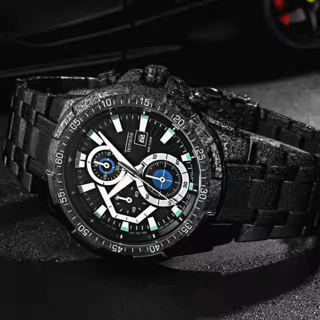 Men Quartz Full Steel Watches Luxury Casual Reloj Business Waterproof and shockproof Wristwatch Stainless Steel Watch Men Quartz Full Steel Watches Luxury Casual Reloj Business Waterproof and shockproof Wristwatch Stainless Steel Watch