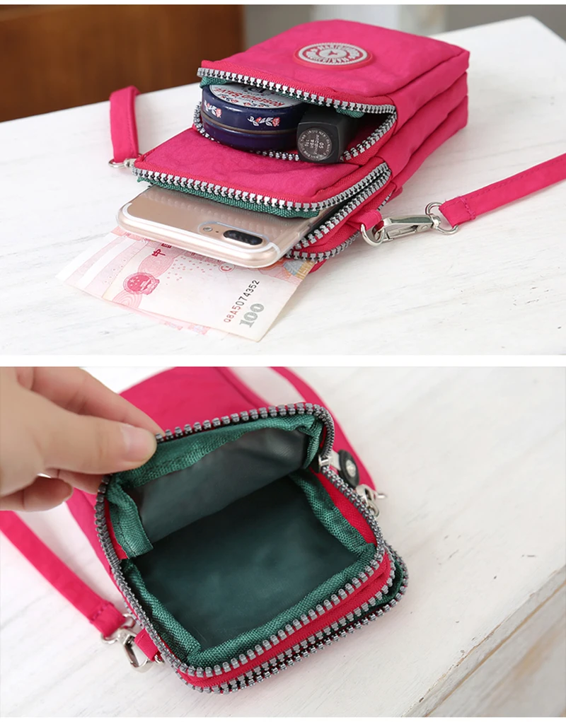 Versatile Universal Phone Wallet Bag - Climbing Portable Shoulder Pouch Holster