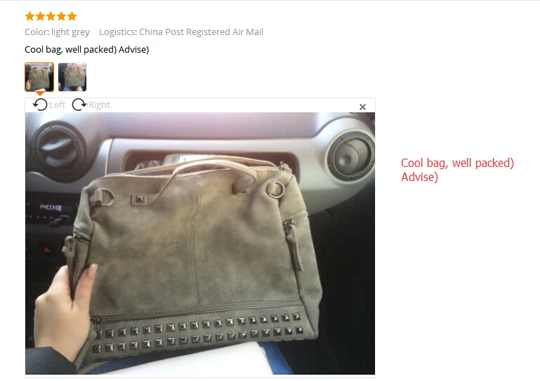 Bolsa feminina vintage de couro, bolsa maiores de rebite para mulheres