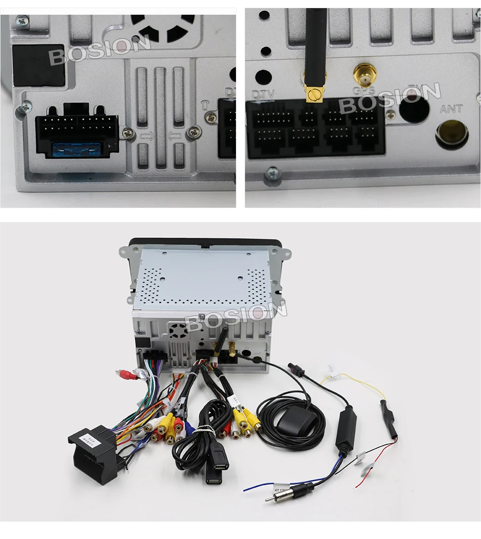 Clearance Bosion PX6 2din car gps Android 9.0 car dvd player For Volkswagen Skoda POLO GOLF 5 6 PASSAT CC TIGUAN TOURAN Fabia Caddy 4G 64G 32