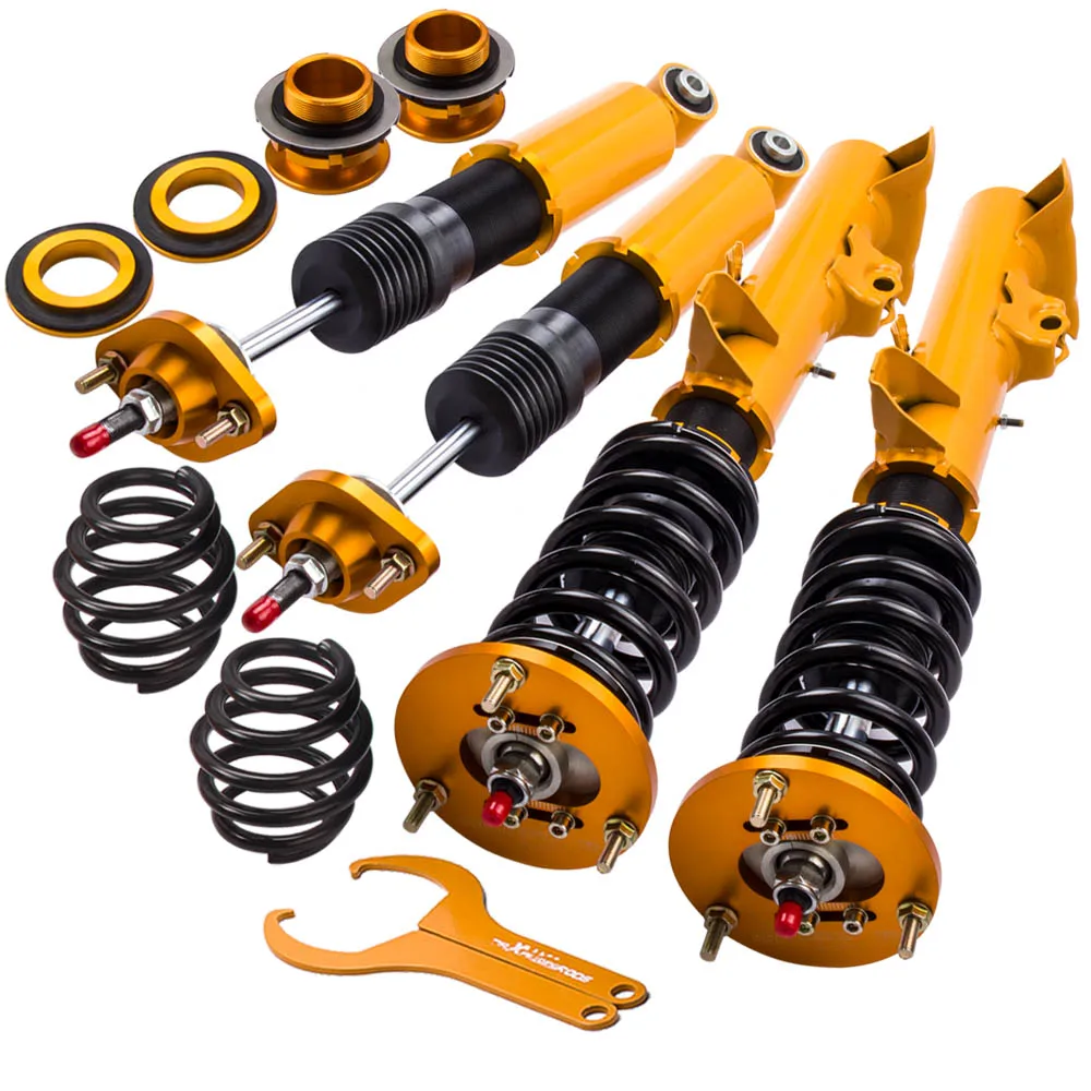 Coilover Strut Shock Absorber for BMW 3 Series E46 Adjustable Damper 320i 323i 328i 330i M3