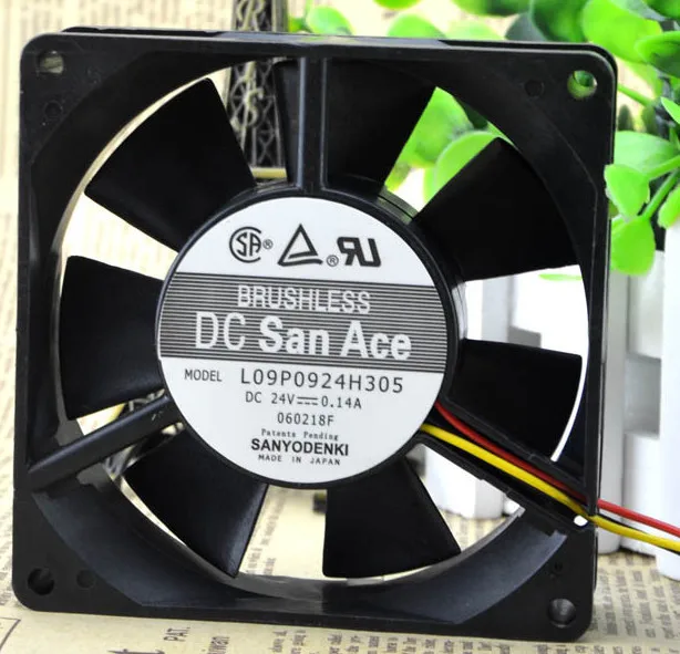Вентилятор L09P0924H305 cnc запасные части DC San Ace охлаждение parts parts cncparts fans