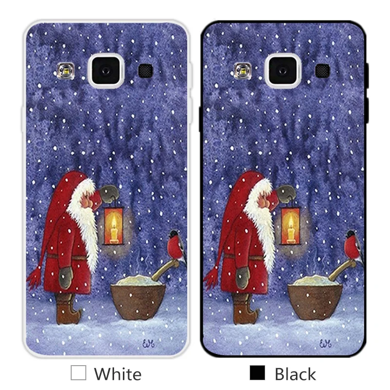 Чехол для телефона samsung Galaxy A5, чехлы, дизайн для рождественского сезона, силиконовый чехол для samsung Galaxy A5, A500, A500F, A500H - Цвет: 17