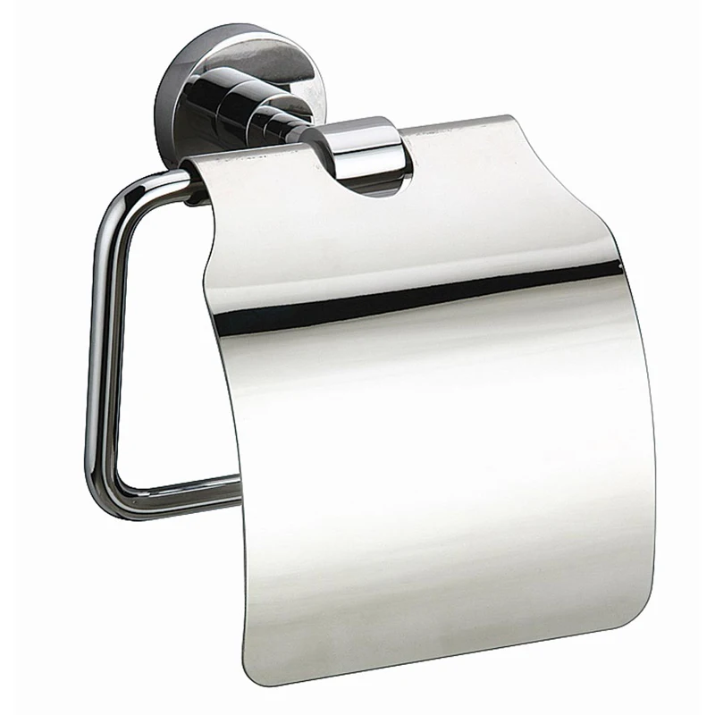 Modern Toilet Paper Holders Hanger Brass Chrome Silver Wall Mounted