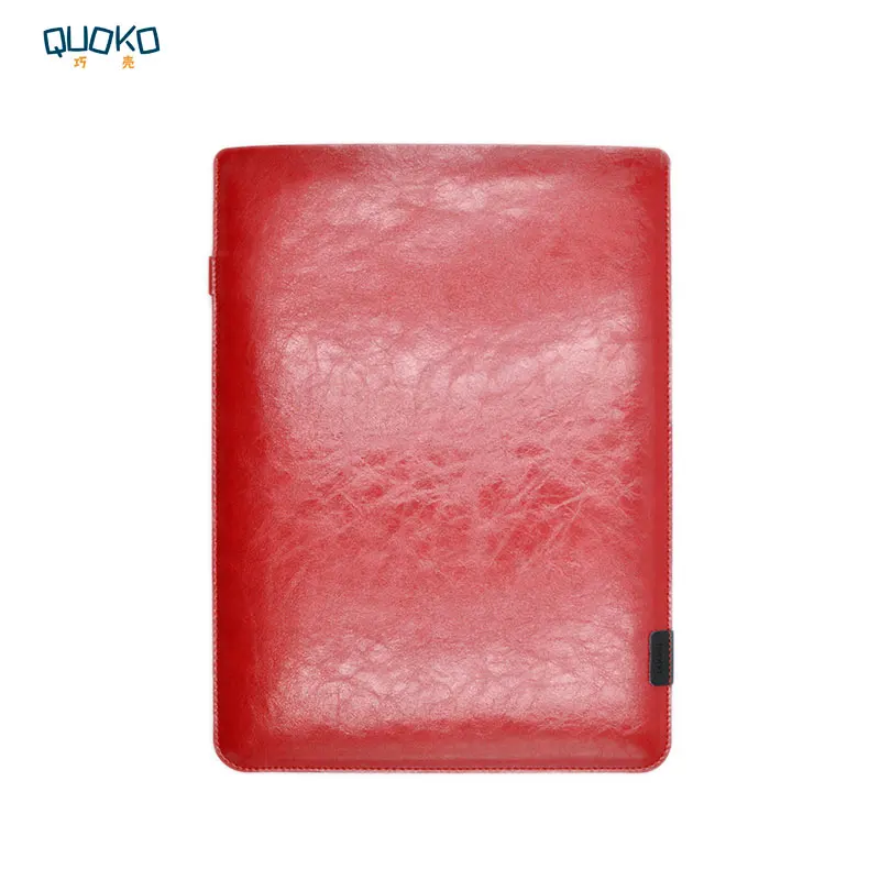 Ультра-тонкий супер тонкий рукав чехол, микрофибра кожа ноутбук рукав чехол для hp Spectre Envy X360 13,3 - Цвет: Glossy Red