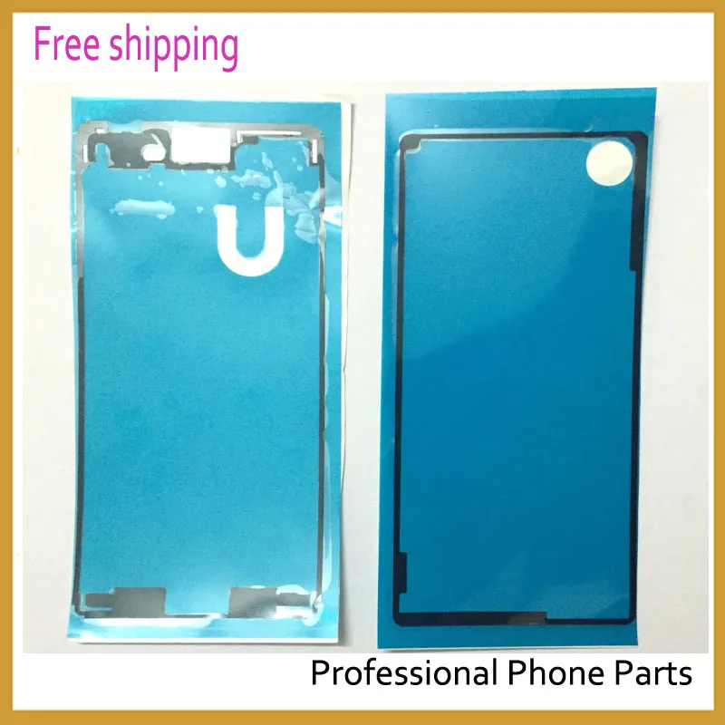 

2pcs/Set Original New Front LCD Frame+Back Battery Cover Sticker Adhesive Glue Tape For Sony Xperia M4 Aqua Free Shipping