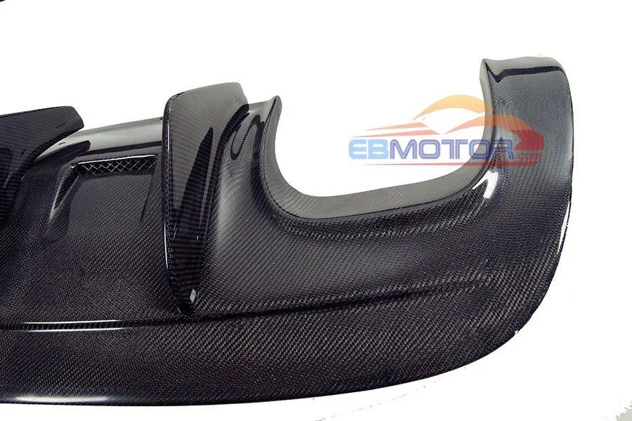 A TYPE Real carbon fiber rear diffuser spoiler for BMW E71 X6 M X6M 2009-2014  B370