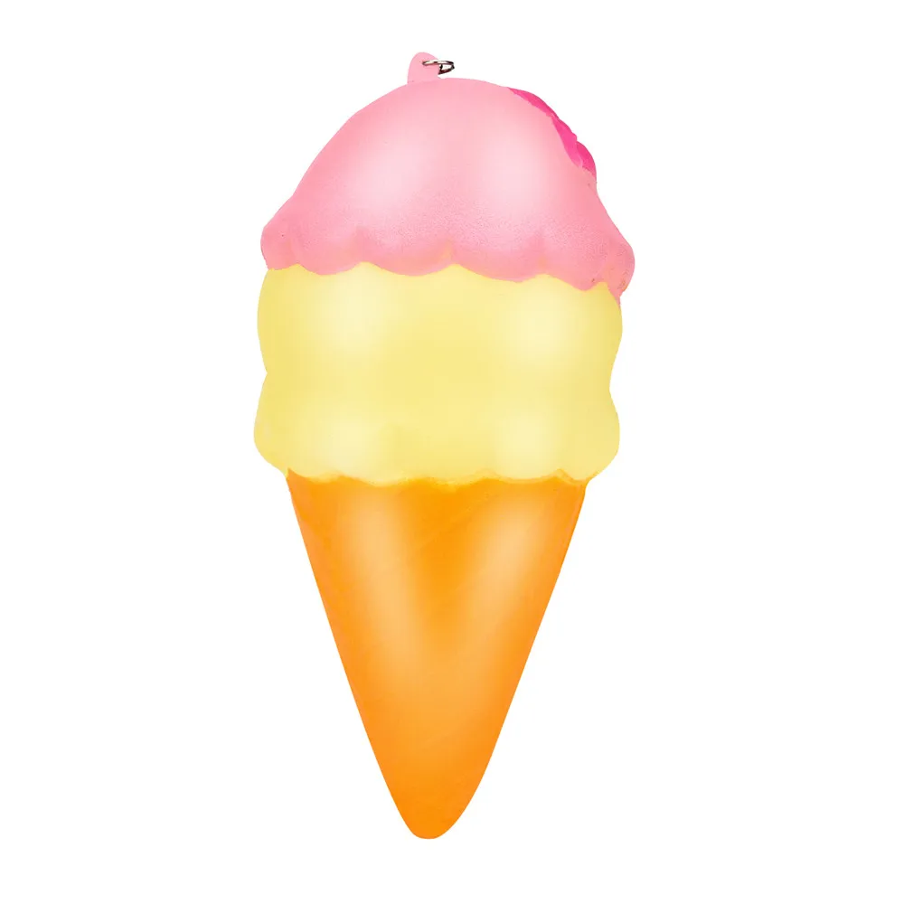 18 см мягкое мультяшное мороженое Ароматические Kawaii медленно поднимающиеся Jumbo сжимаемые игрушки для детей подарки на день рождения 6,10