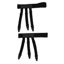 Мужская рубашка с подвязками, рубашки на подтяжках для джентльменов, эластичные мужские рубашки с подтяжками