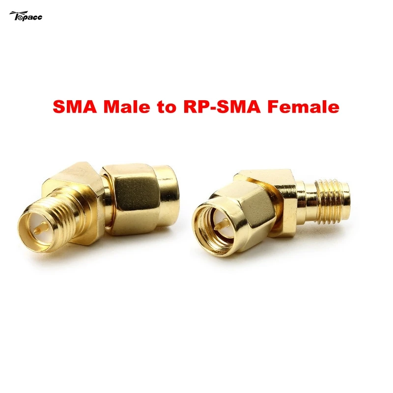 

45/135 Degree SMA Male to RP SMA Female Antenna Adpater Connector Plug For FPV Goggles Monitor VTX RX Accessories Spare Parts