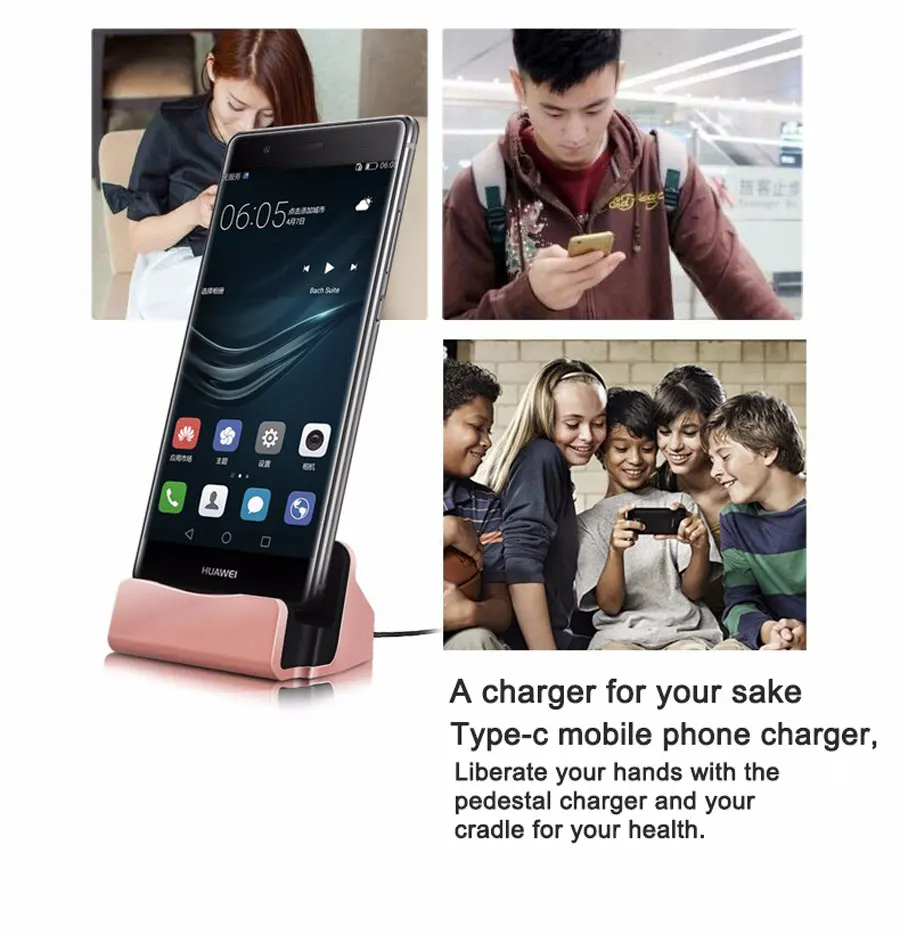 Для iPhone X XS 11 samsung type-C USB Android быстрая Синхронизация данных телефон зарядное устройство Держатель для huawei Xiaomi зарядная док-станция Подставка