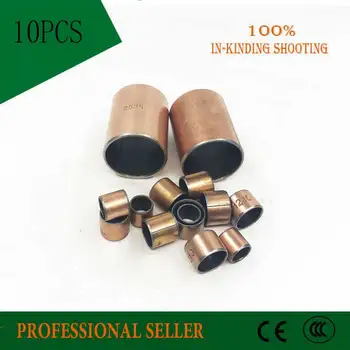

Free shipping 10Pcs SF1 SF-1 1510 1512 1515 1520 Self Lubricating Composite Bearing Bushing Sleeve size 17mm sliding bearing