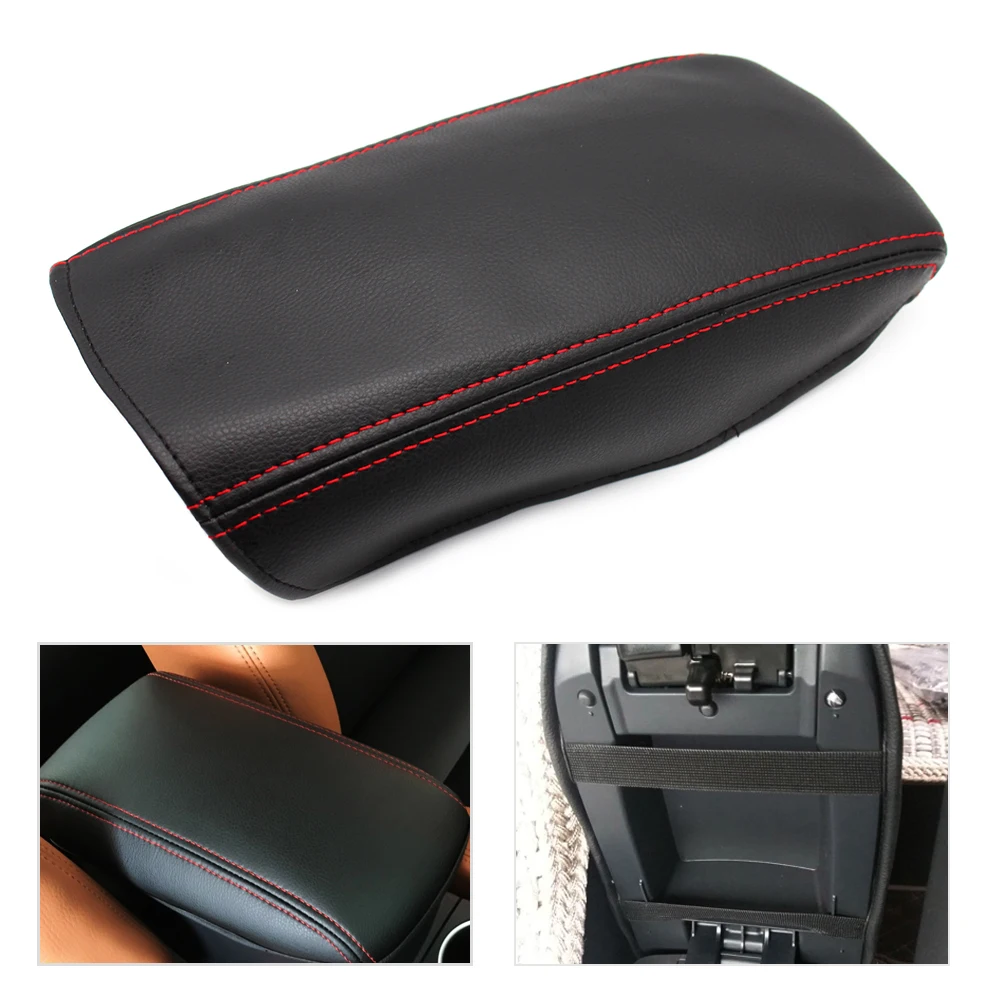 

For Honda CRV 2012 2013 2014 2015 2016 Center Console Armrest Box / Door Handle Panel Cover microfiber leather Protection Pad