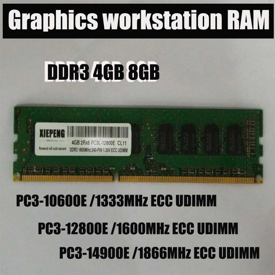 

Server memory 4GB 8GB 16GB 32GB DDR3 RAM for Mac Pro MD878 ME253 MB535 MC250 MC250 MC561 MC915 MD770 MD772 Graphics workstation