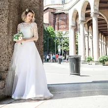 Высококачественные модные свадебные юбки со съемным поясом высокая низкая юбка шикарная длинная юбка для женщин фотография 2 шт макси юбка