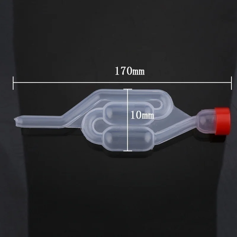Вино делая воздушный замок пузырьковая втулка односторонний выпускной клапан уплотнения воды с пробкой Производитель вина с пробкой