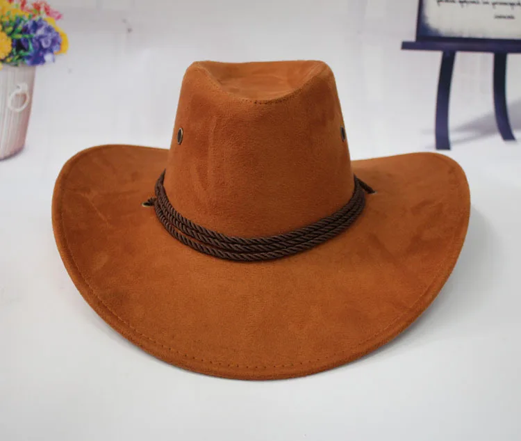 Горячая Распродажа Новая унисекс Мода Западная ковбойская шляпа туристическая Кепка Выходная шляпа ковбойская gorras