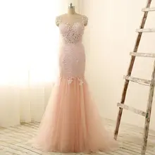 Розовое вечернее платье с кружевной аппликацией, платье от кутюр, уникальный халат de soiree, официальное,, сексуальное, просвечивающее платье для матери невесты