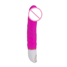NoEnName_Null dildo realistic toys for adults Waterproof Vibrator Dildo Massager Massaging Vibration Sex Toy For Woman G0319#30