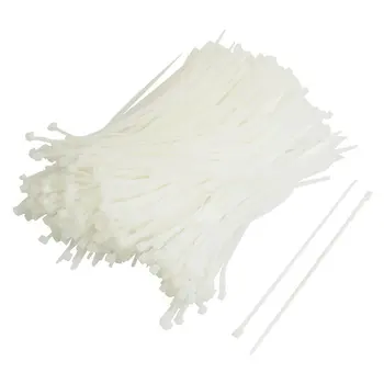 

1000 x Self Locking Cable Nylon Zip Ties Fastener Off White 3mm x 150mm