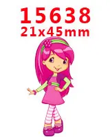 15638 30 шт мультфильм персонаж плоское украшение из смолы PR 14429 - Цвет: 15638