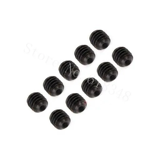 10pcs M4 4 Grub Head Screw Hexagon Headless RC Car Hardware 1 10 HSP 02099 Spare