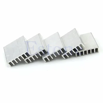 

5pcs Aluminum Heat Sink for LED Power Memory Chip IC DIY Quality New