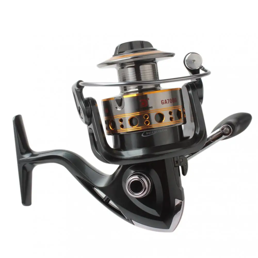 

7000 Series 12+1 BB 4.7:1 Spool Jigging Trolling Casting Saltwater Surf Spinning Left /right interchangeable Fishing Reel