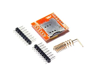 

Smallest SIM800L GPRS GSM Module MicroSIM Card Core BOard Quad-band TTL Serial Port