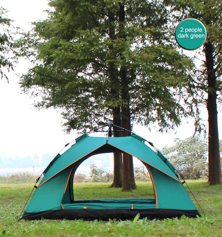 Большая автоматическая всплывающая палатка для 3-4 человек, водонепроницаемая палатка для семьи, походная палатка, тент, палатки, открытый солнцезащитный навес, 4 цвета