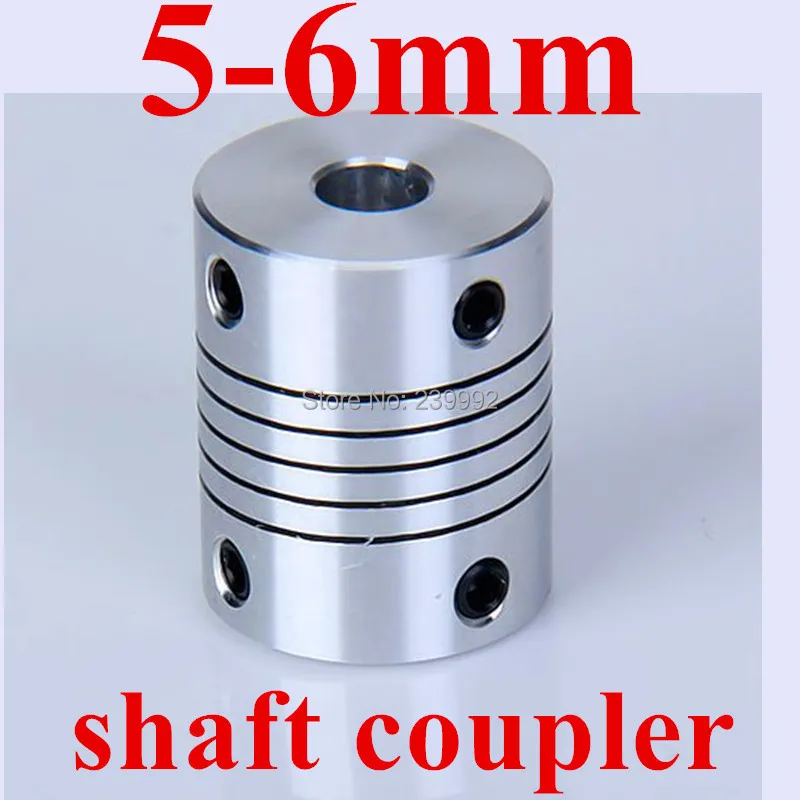 3pcs 5x6mm Aluminium coupler Stepper Motor Flexible Coupling 5mm to 6mm