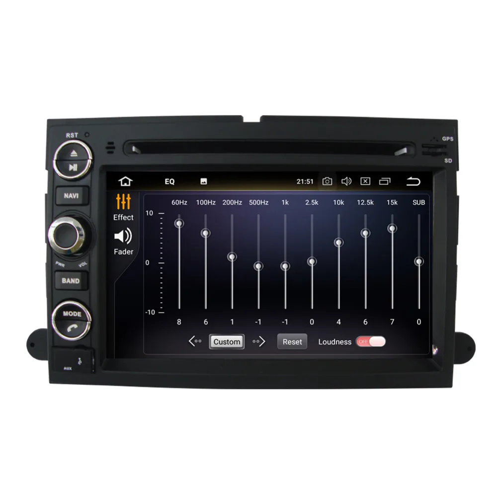 Top 4GB RAM Android Car GPS Radio Head Unit For Ford Fusion/Explorer/F150/Edge/Expedition 2006-2009 Car Video Player Bluetooth Wifi 5