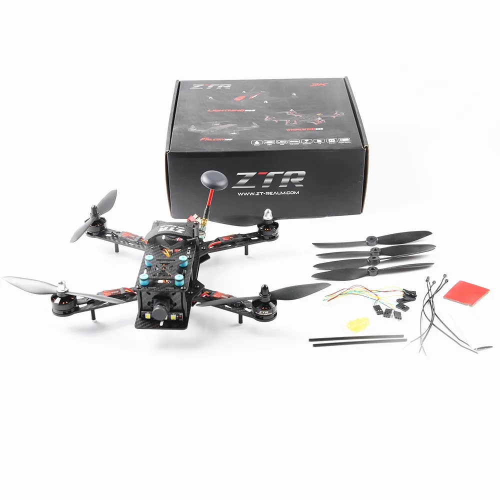 QAV280 QAV250 RC FPV Racing font b Drone b font with 5045 Propeller CC3D FC 23000RMP